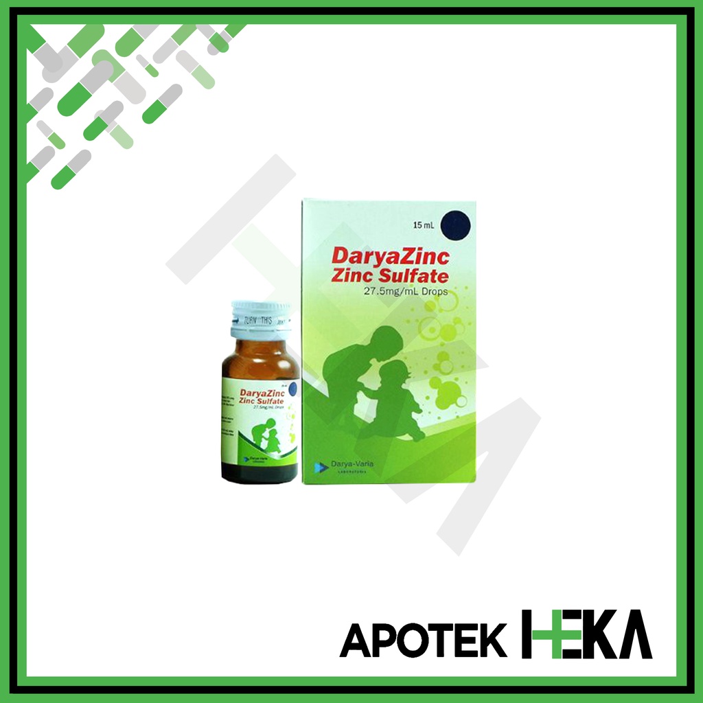 Daryazinc Drop 15 ml - Suplemen Zinc Untuk Bayi (SEMARANG)