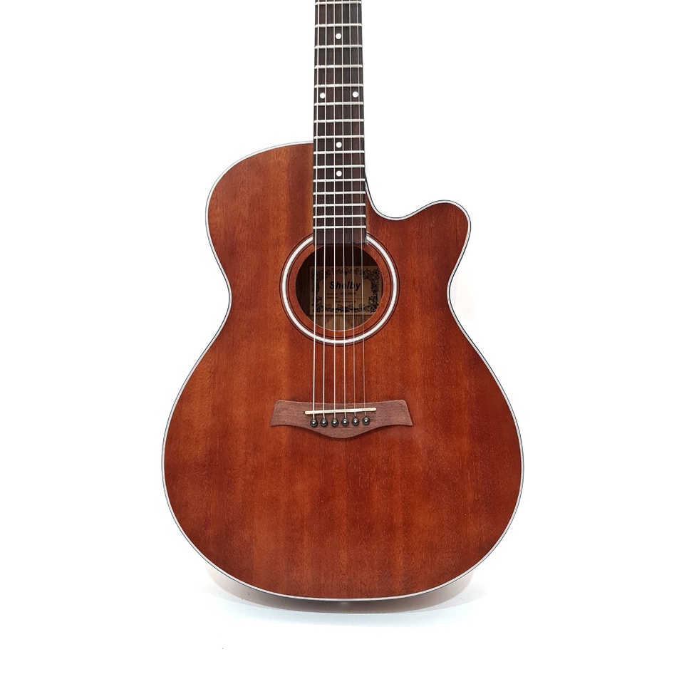 Gitar Akustik Merk Shelby Original Tipe GWC-235 NS NA Senar String Trusrod Murah Jakarta