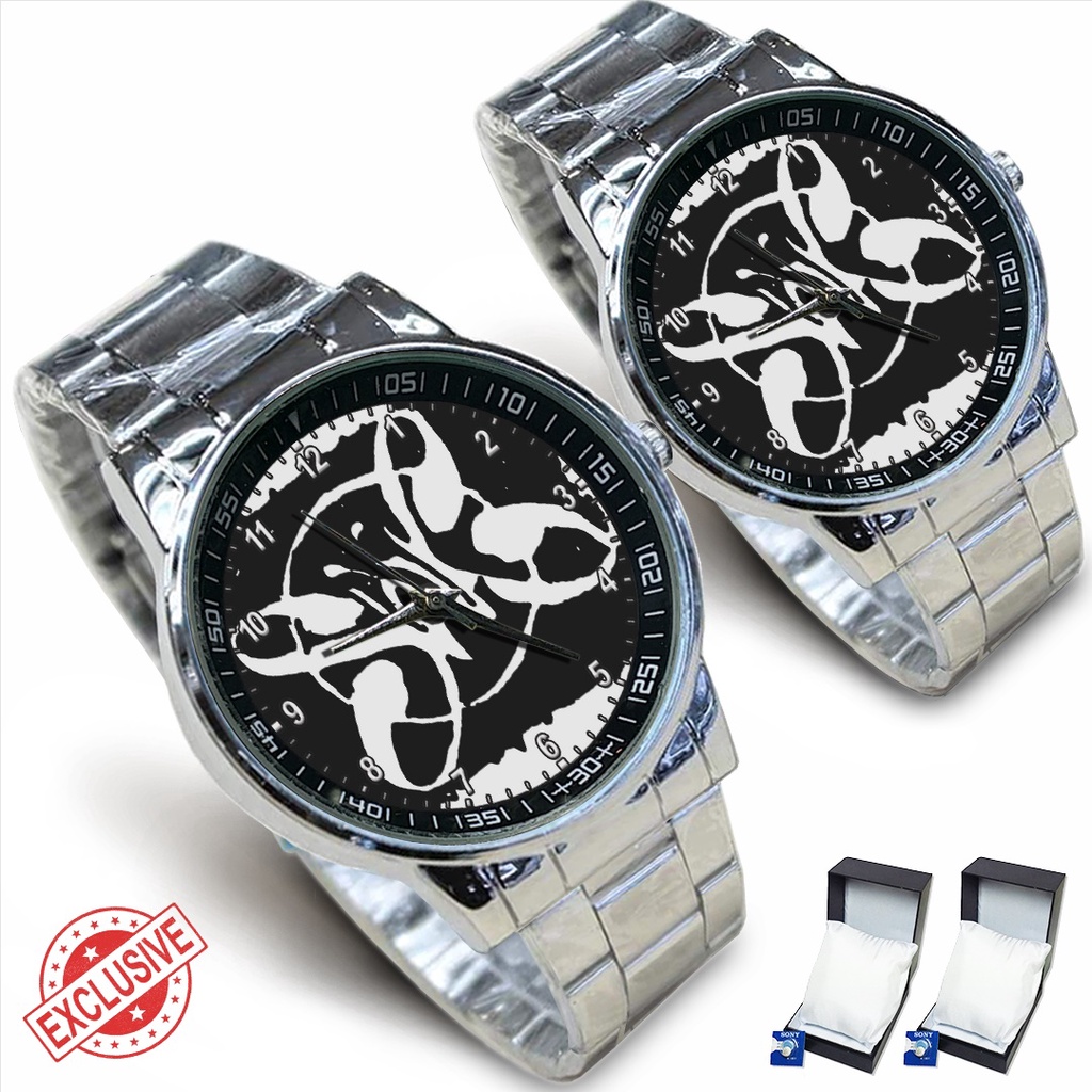 Jam Tangan Rantai Couple SLANK BAND - 2 (Mantul)