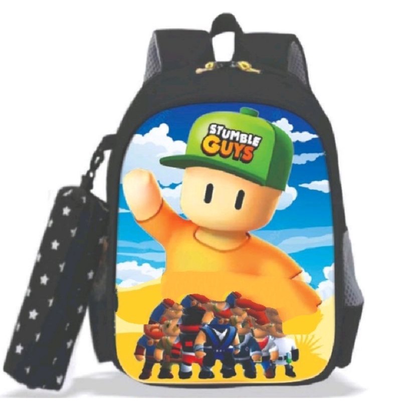 tas ransel anak karakter stamble guys