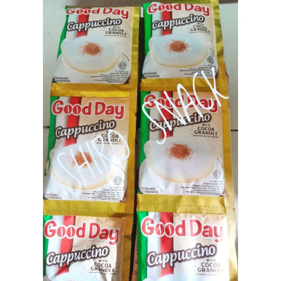 

Good day cappucino kemasan sachet isi 10