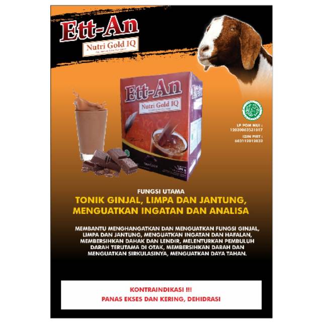 Ett-An Gold IQ, menguatkan ingatan,hafalan,kecerdasan,melancarkan sirkulasi darah,daya ingat