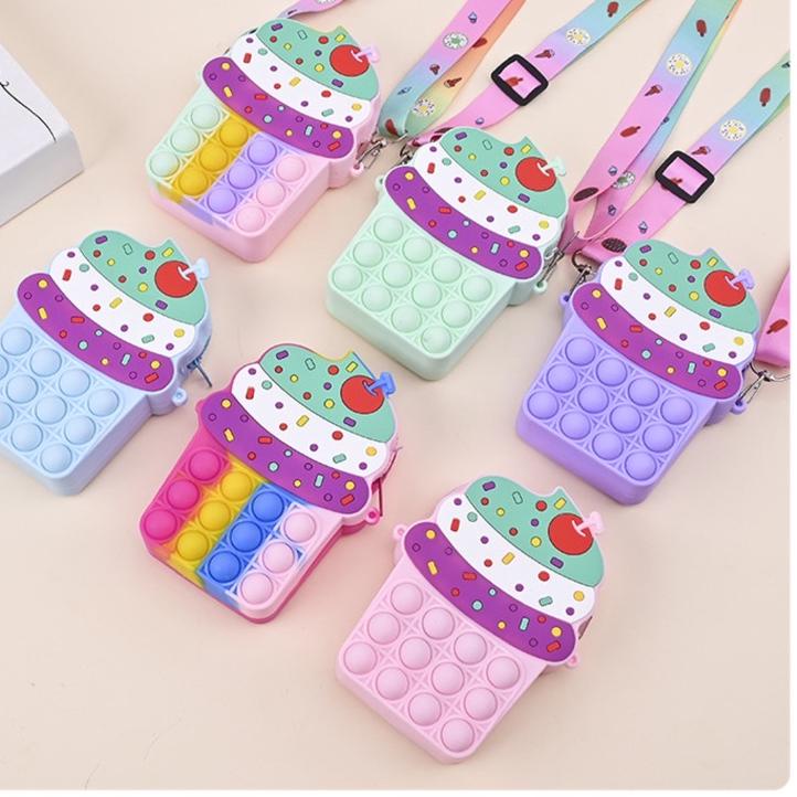 New Sale TAS POP IT CUP CAKE / TAS POP IT ANAK PEREMPUAN / TAS POP IT LUCU / TAS POP IT PREMIUM MURA