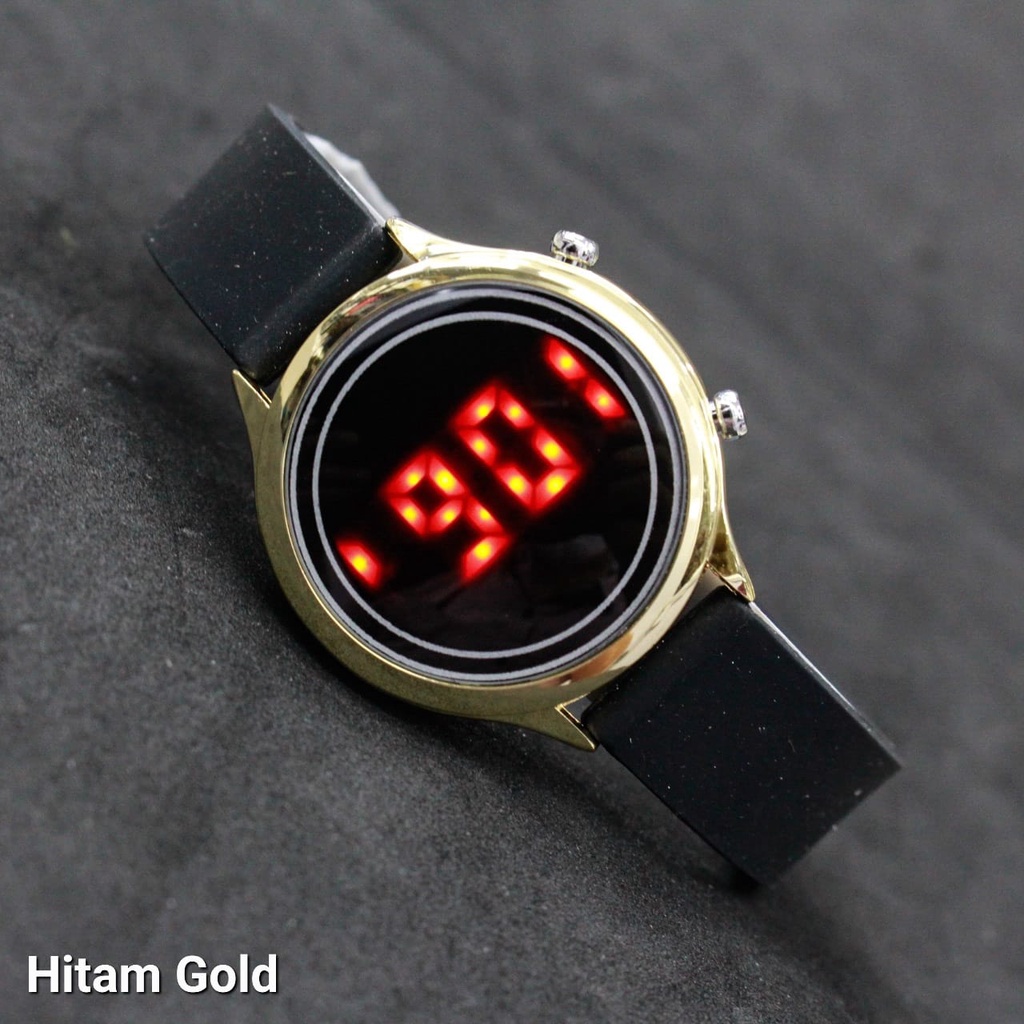 JAM TANGAN LED NEW DIGITAL CONVEX TOP QUALITY / JAM TANGAN LED SILICONE RUBBER STRAP TOP QUALITY