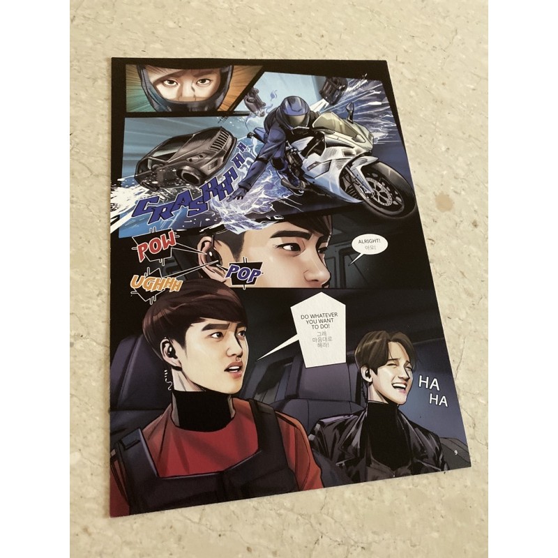 EXO power comic pc album