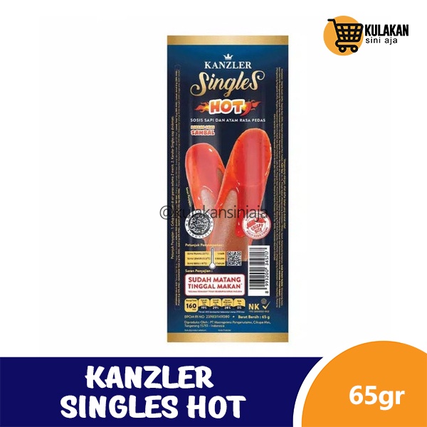 

Kanzler Singles HOT 65 Gram