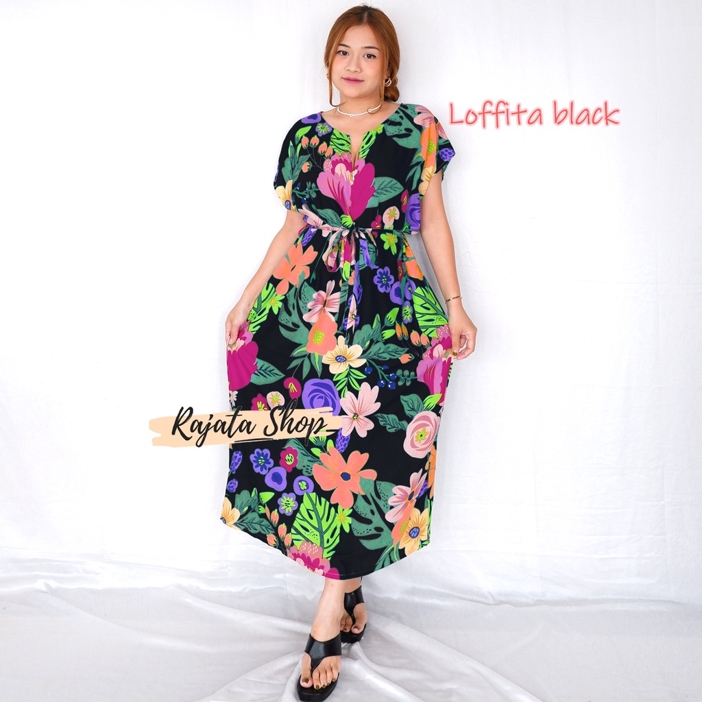 DASTER BALI BUSUI SEMATA KAKI-DTL LOFFITA BLACK