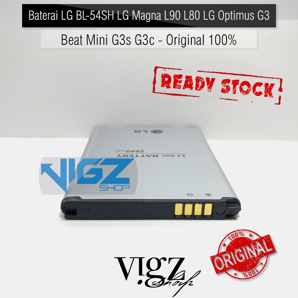 Baterai LG BL-54SH LG Magna L90 L80 LG Optimus G3 Original 100%