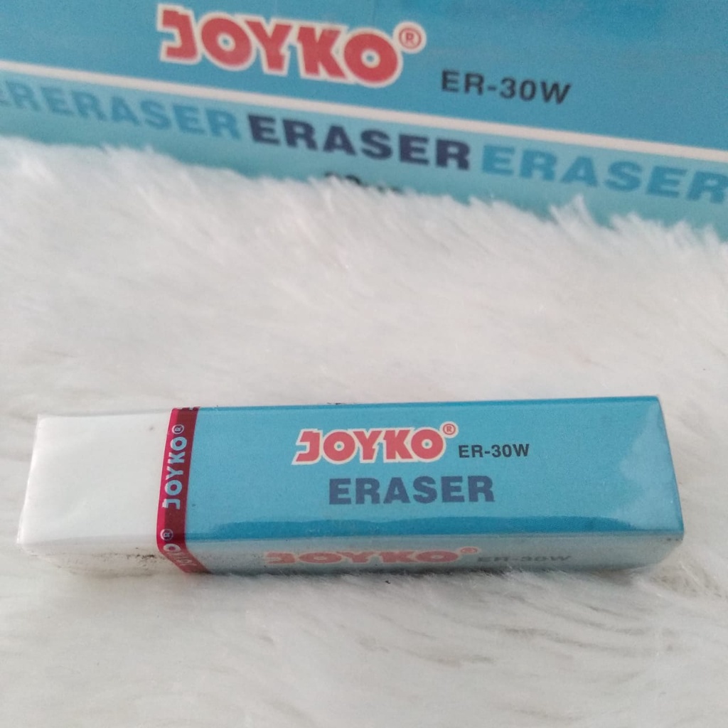 

Joyko Eraser Penghapus Pensil ER-30W ER30W SATUAN Putih WHITE Bersih ORIGINAL