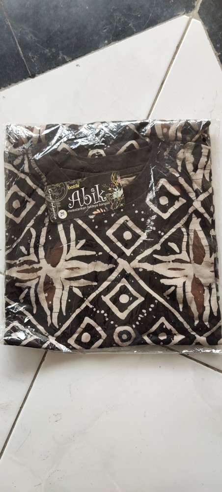 Kaos Oblong Batik Cap Asli Pekalongan Fullcotton Jamin Adem Original Produk