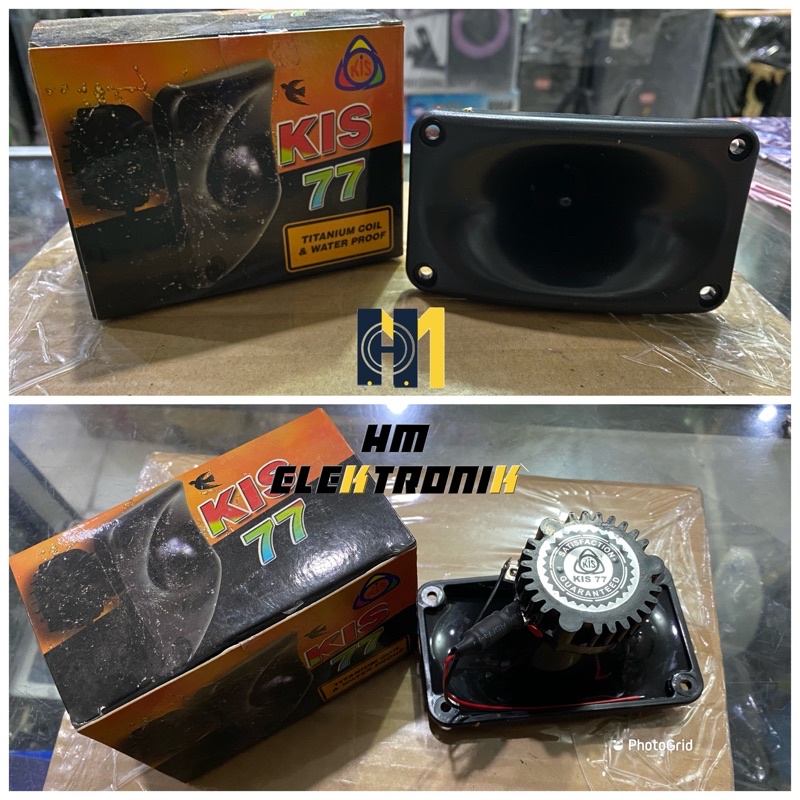 Tweeter KIS 77 Speaker Panggil Walet Magnet Neodymium