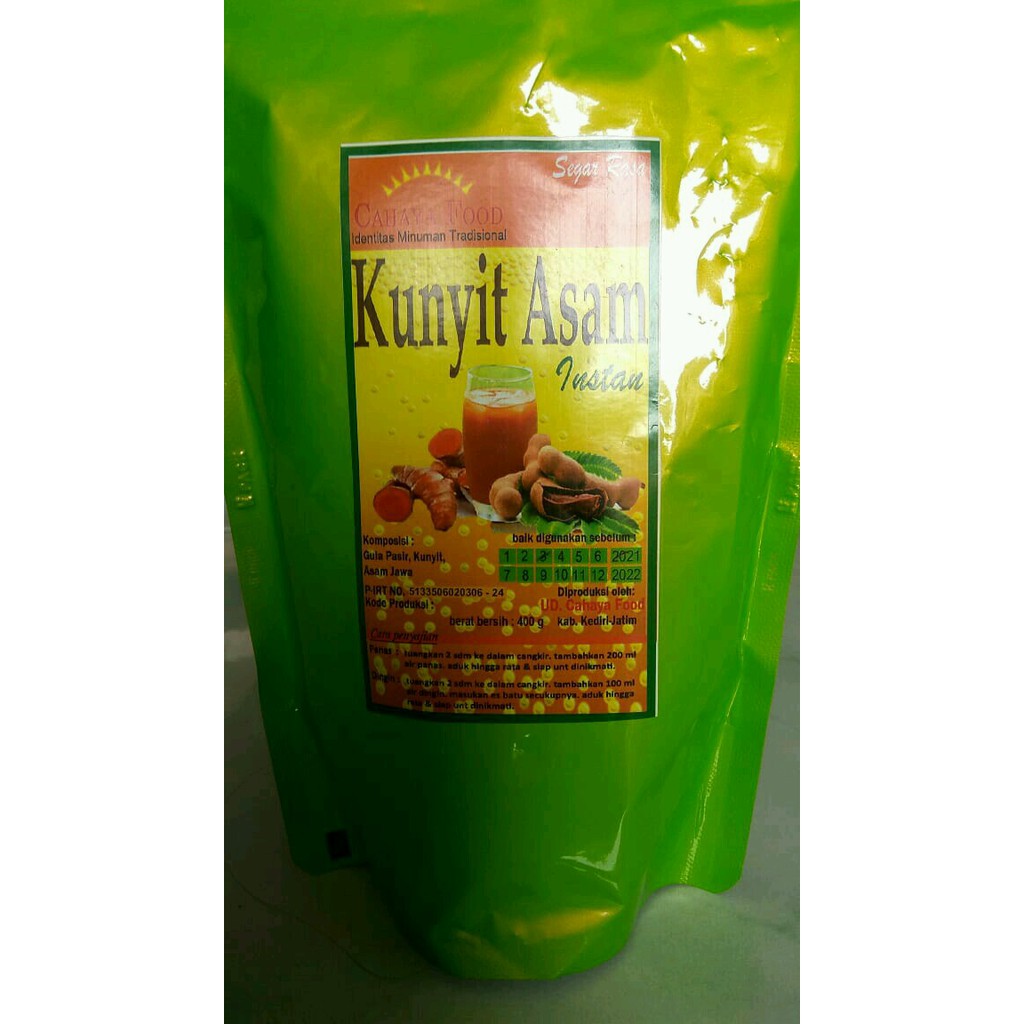 

Kunyit Asam Serbuk Instant