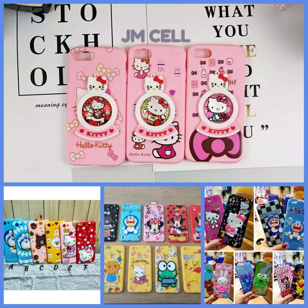 SOFT CASE TIMBUL KACA KARAKTER SAMSUNG A30S / A50 / A50S