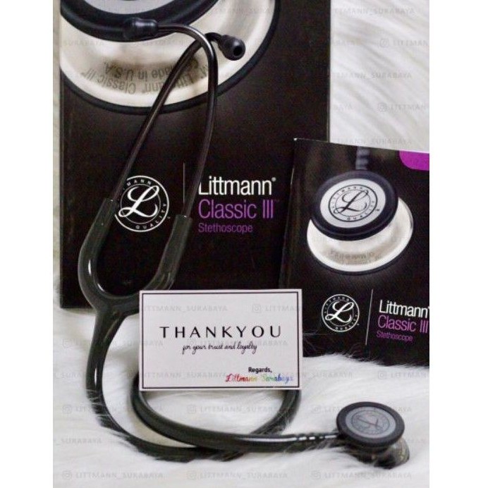 Littmann Classic III Dark Olive Green Smoke Original Garansi 3M Indonesia