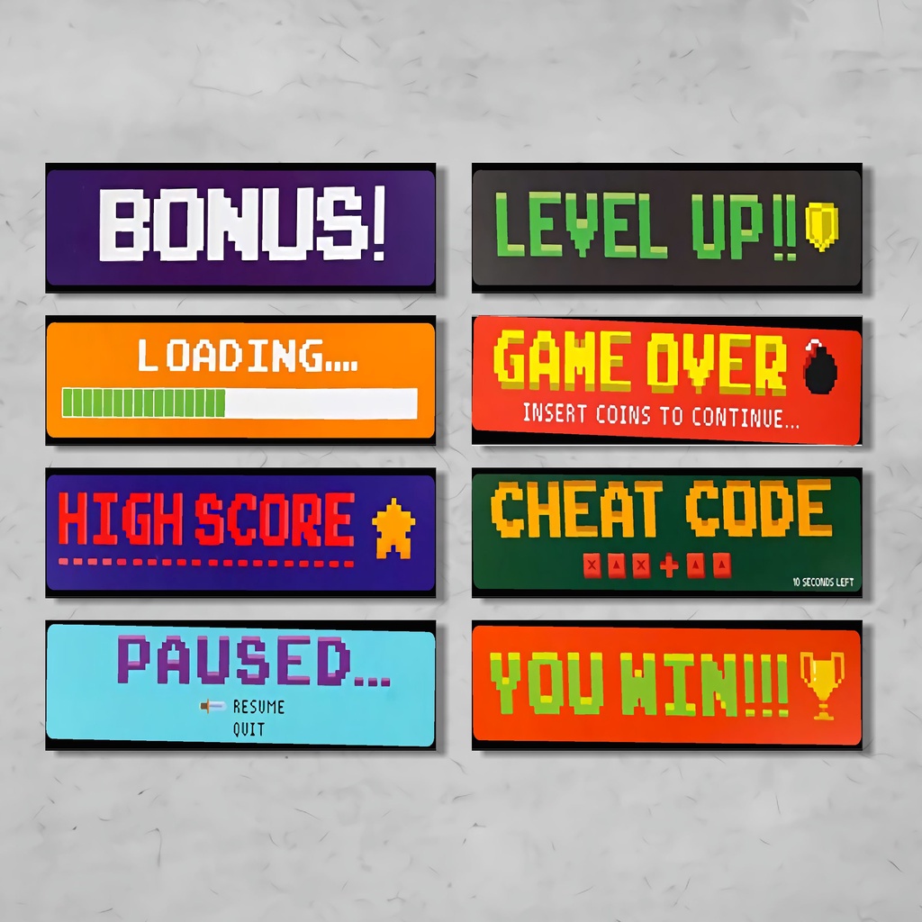 WALL DECOR POSTER HIASAN DINDING GAME GAMERS DEKORASI PAJANGAN AESTHETIC