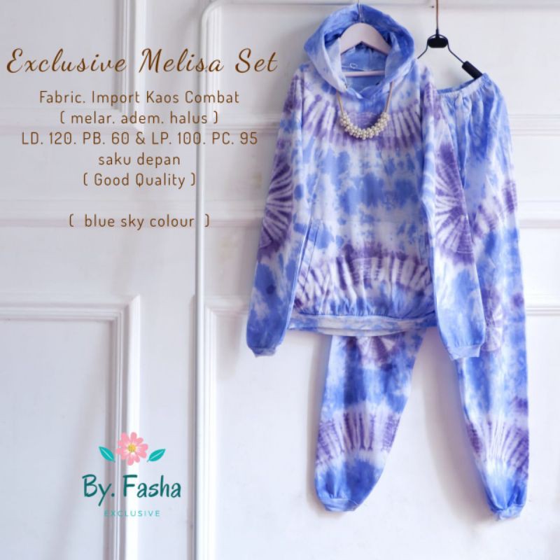 MELISA SET (KAOS COMBED)