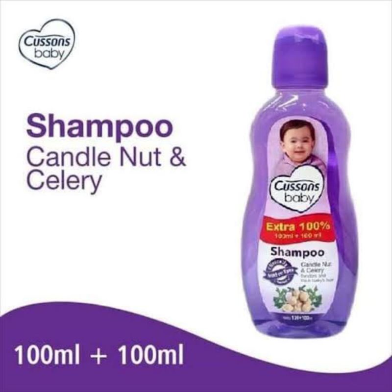 CUSSONS SHAMPOO BABY 100+100 ML CANDLE NUT &amp; CELERY SHAMPO