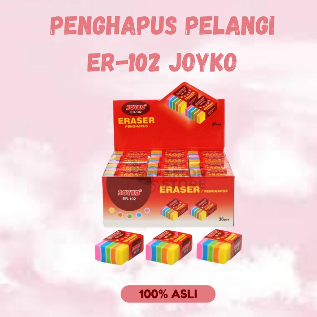 

[ARION STORE] Joyko Penghapus Pelangi ER-102 / Penghapus ER-102 Joyko [PCS]