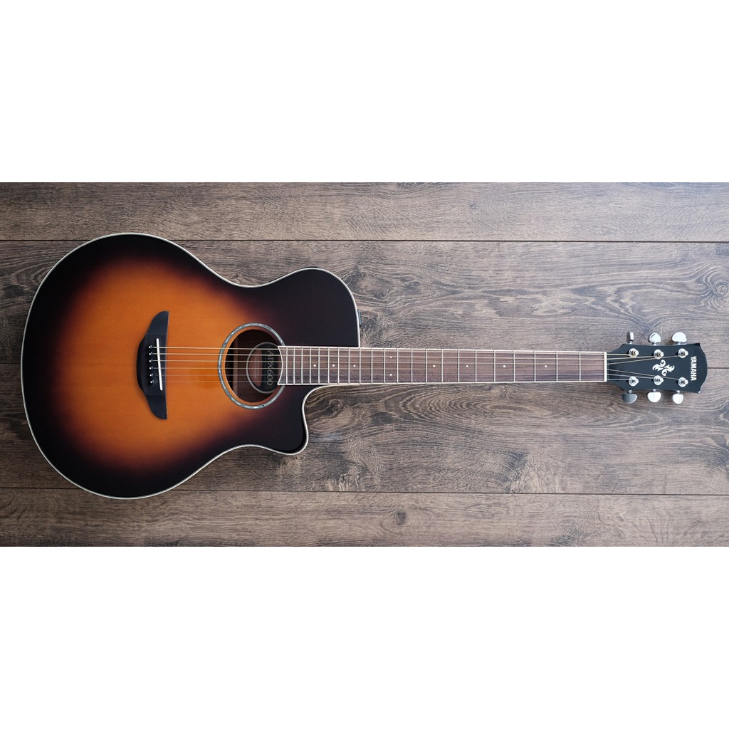 Gitar Akustik Elektrik YAMAHA APX600 OVS Old Violin Sunburst