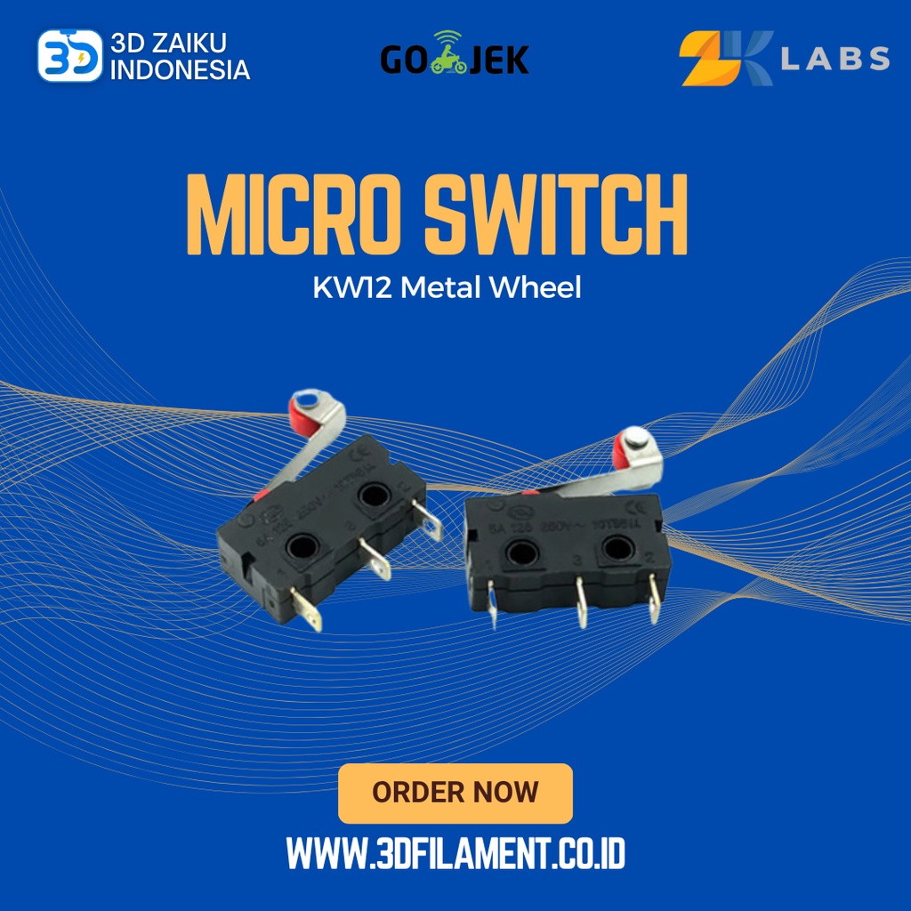 ZKLabs KW12 Micro Switch Metal Wheel