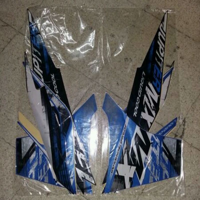 (siap kirim) striping sticker motor yamaha New Jupiter mx 135 2014 - Mx135