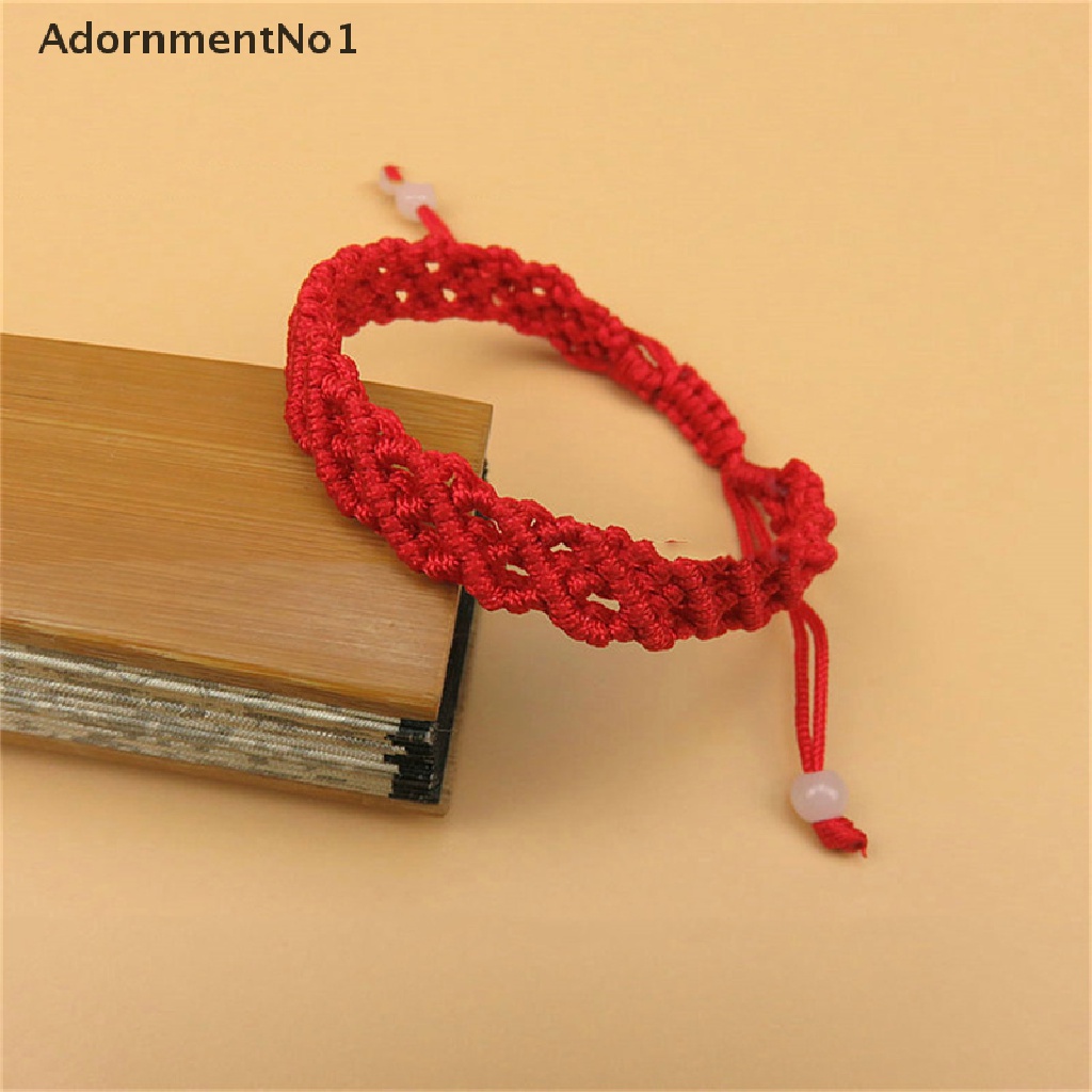 (AdornmentNo1) Gelang Tangan Tali Kepang Handmade Adjustable Warna-Warni Untuk Wanita