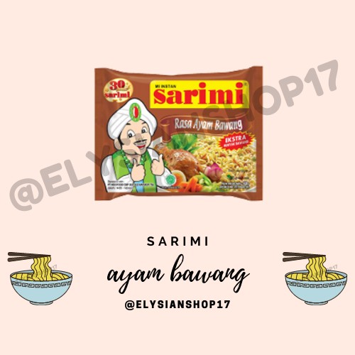 

Sarimi Mie Instant Ayam Bawang 1 Dus 40 Bungkus