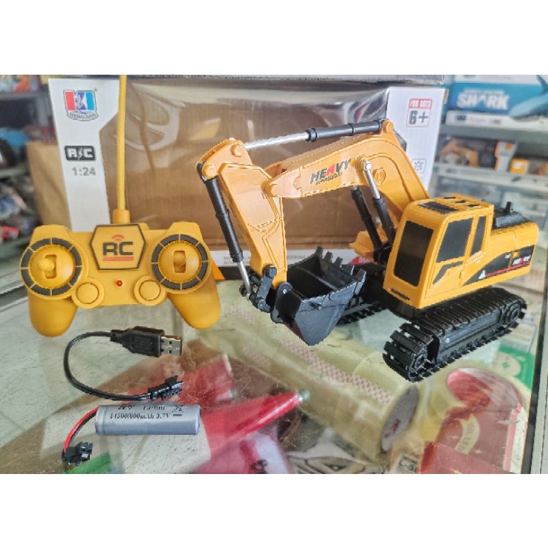 RC EXCAVATOR TRUCK CONTRUCTION BEKO 6 CH HENGJIAN - REMOTE CONTROL EXCAVATOR