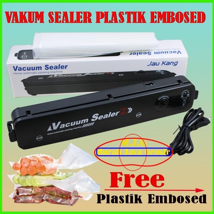 Jual Sealer Mesin Vakum Sealer Makanan Jou Kang Vacuum Seal Plastik Embosed Embos Shopee Indonesia