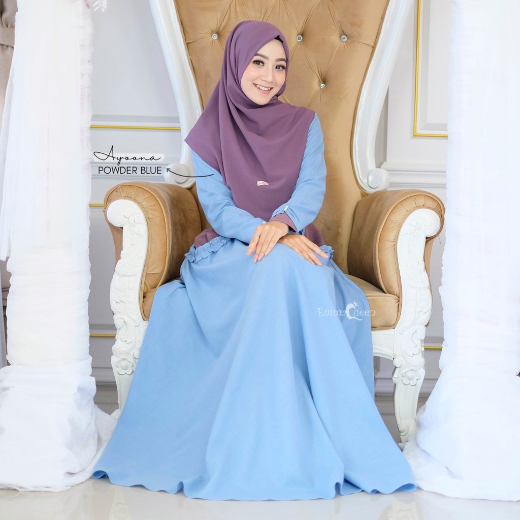 Gamis Dewasa Ayoona Dress Emmaqueen