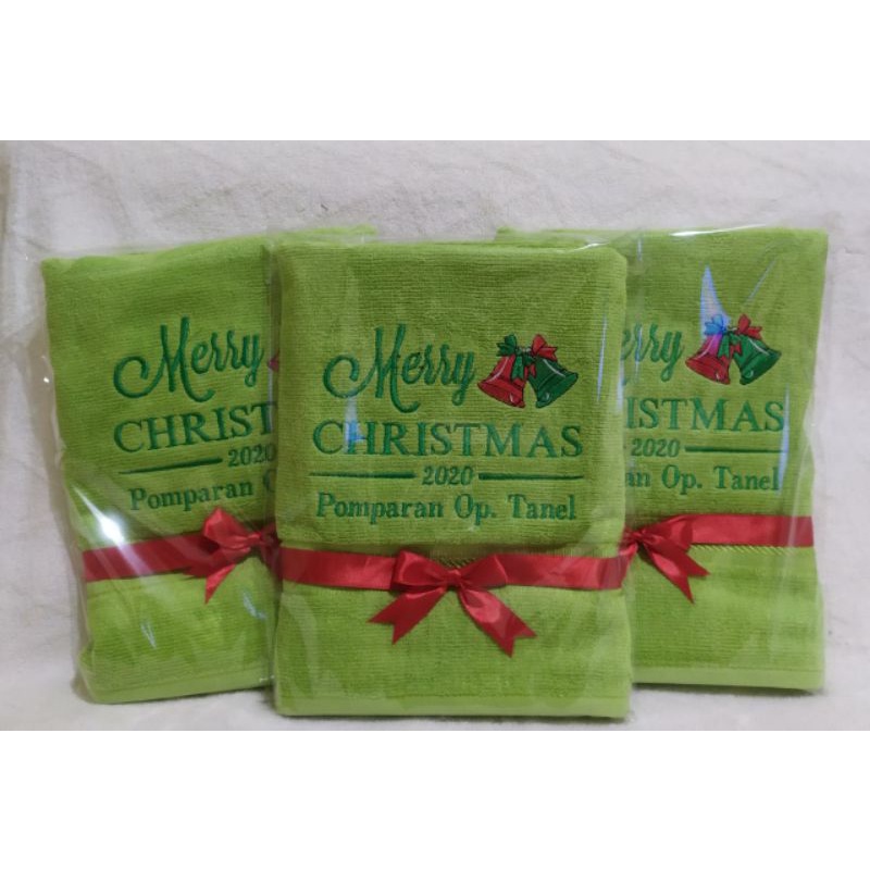 Souvenir natal / handuk natal