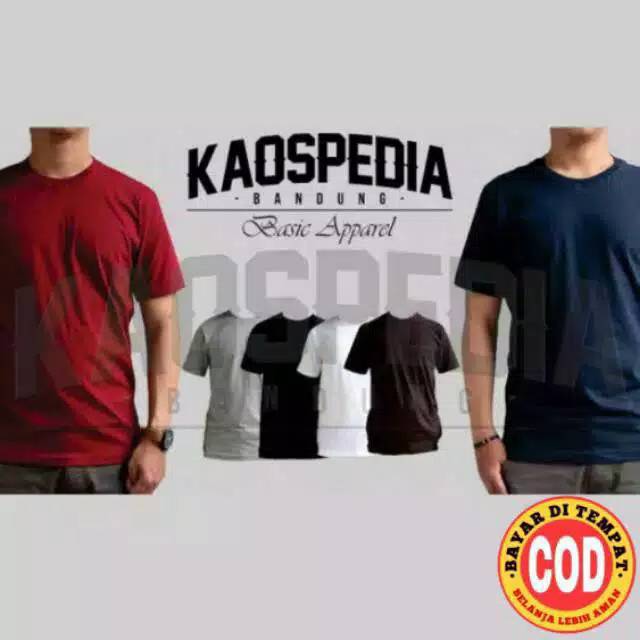  Kaos  Polos  Cotton Combed 30s Grosir Kaospedia Bandung  