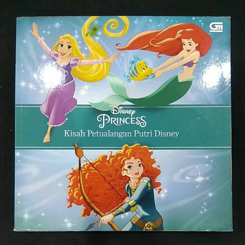 kisah petualangan putri disney, princes disney, buku cerita anak, buku dongeng
