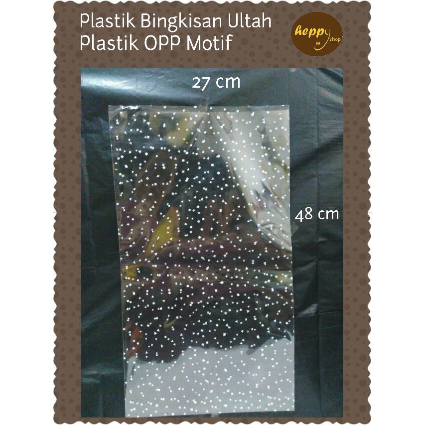 

Jual Plastik OPP Motif 27 x 48 Plastik Bingkisan Ultah Berkualitas