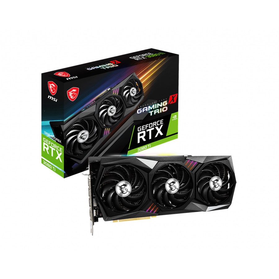 MSI RTX 3080 Ti 12GB GAMING X TRIO 12G GDDR6X 3080Ti VGA CARD NVIDIA