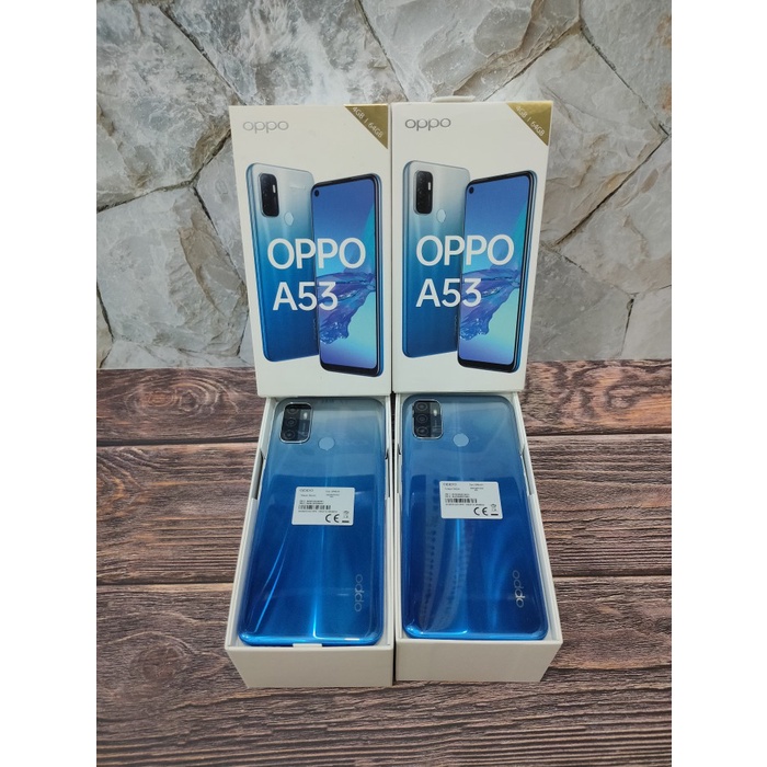 [ Hp / Handphone ] Oppo A53- Ram 4/64 - Fullset - Second Bekas / Second / Seken / 2Nd