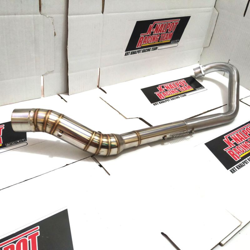 LEHERAN VIXION 150 NEW OLD LEHER KNALPOT MODIF RACING