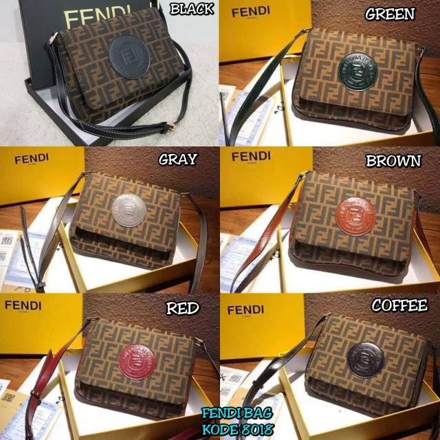 TAS IMPORT FENDI ROMA FF B8018