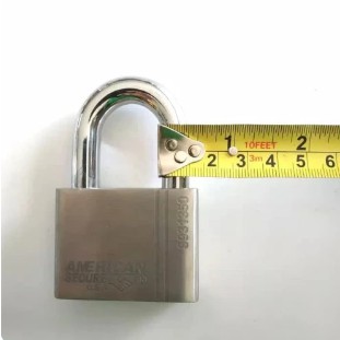 Gembok American Secure 50mm Panjang Dan Pendek -Gembok Anti Cairan Setan anti Cut