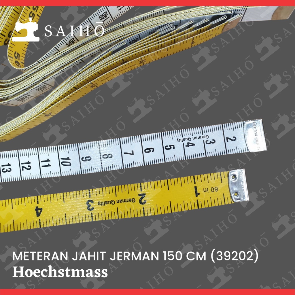 Hoechstmass Meteran Jahit / Meteran GERMANY QUALITY Tipe 39202  | 150 cm