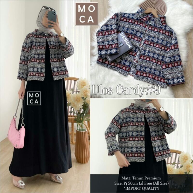 Ulos Cardy (navy) Tenun premium fit to XXL, LD116 pjng 50 High quality