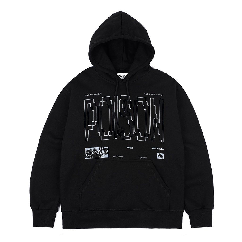 POISON FOREVER REMEDY HOODIE BLACK