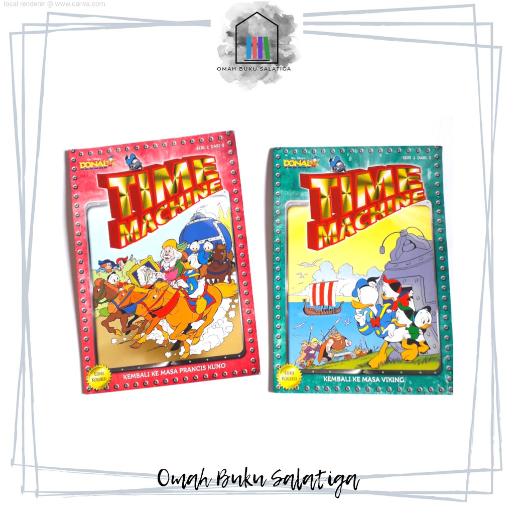 DONAL BEBEK EDISI KHUSUS TIME MACHINE 1-2, 5