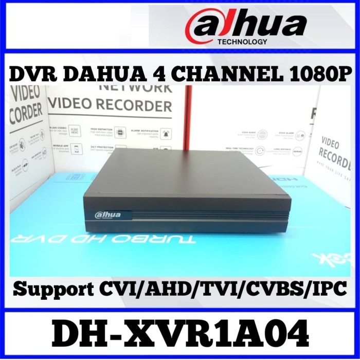 Paket CCTV Dahua 2MP 4 Kamera HDD 1TB Kabel 100m Siap Pasang