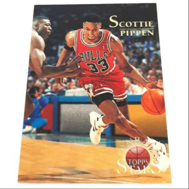 Kartu Basket SCOTTIE PIPPEN NBS Topps Stars n.136
