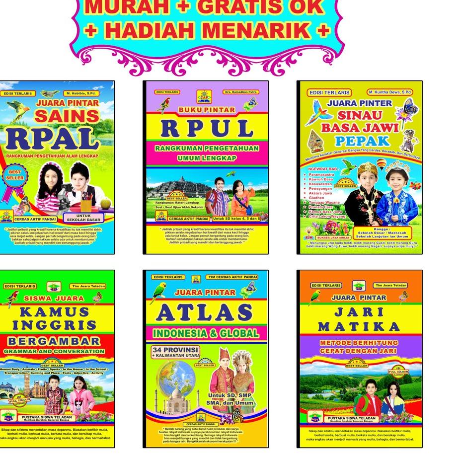 ⇘ Buku Soal SUKSES PINTAR Tematik SD Grosir + Kunci Jawaban Kelas 1 2 3 4 5 6 MURAH & Berhadiah. ULA