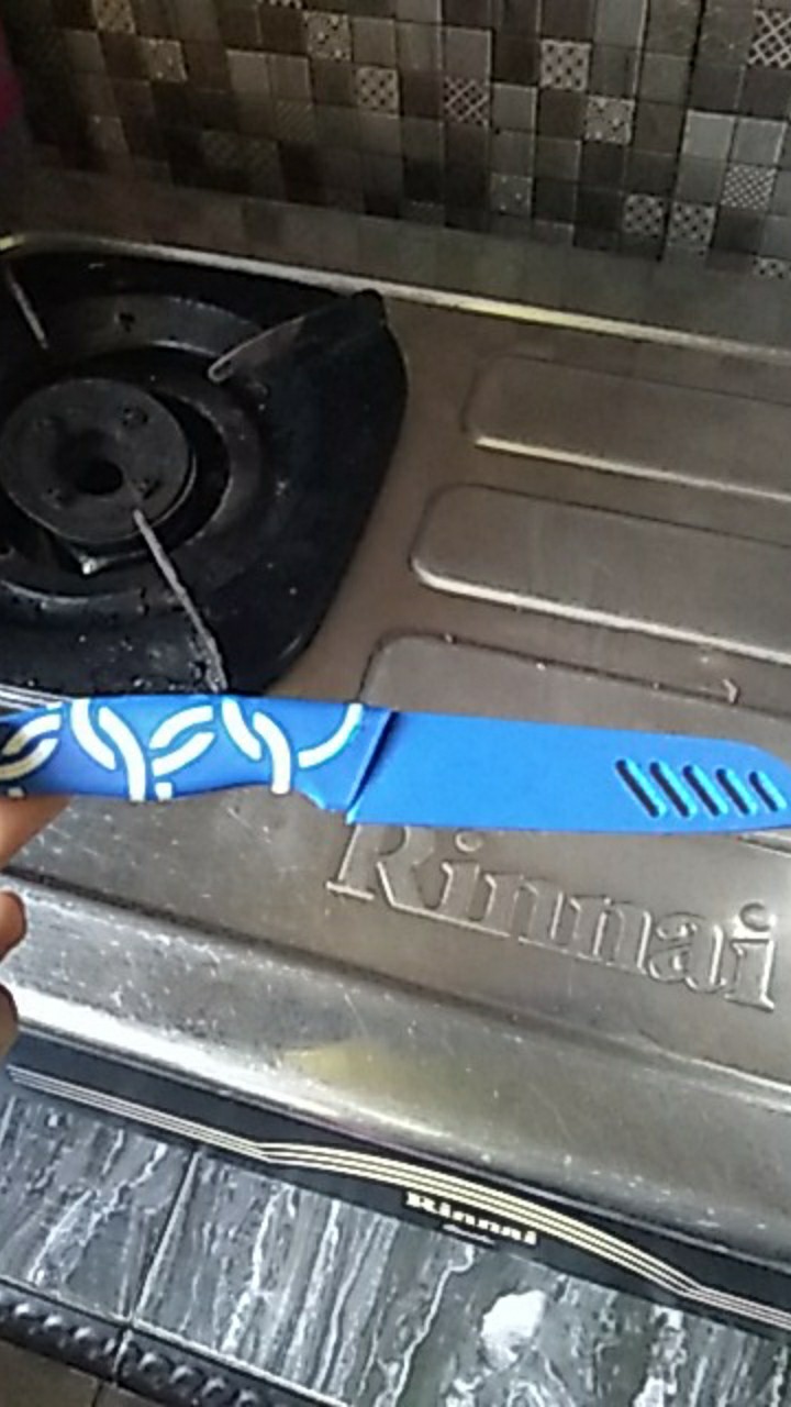 (ready-medan) Pisau Anti Karat Pisau Stainless Steel Tajam Pisau Dapur  Pisau Buah