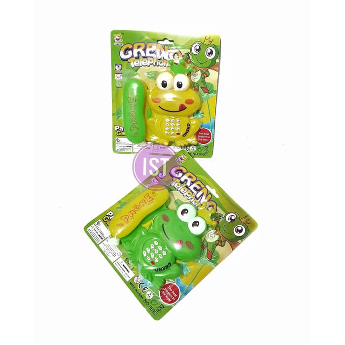 GREENO TELEPHONE KODOK NO889 BY CILUKBA TOYS - CB 1152