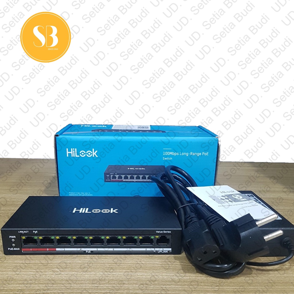 POE Switch Hilook NS-0109P-60 (B) 8 Port Ethernet