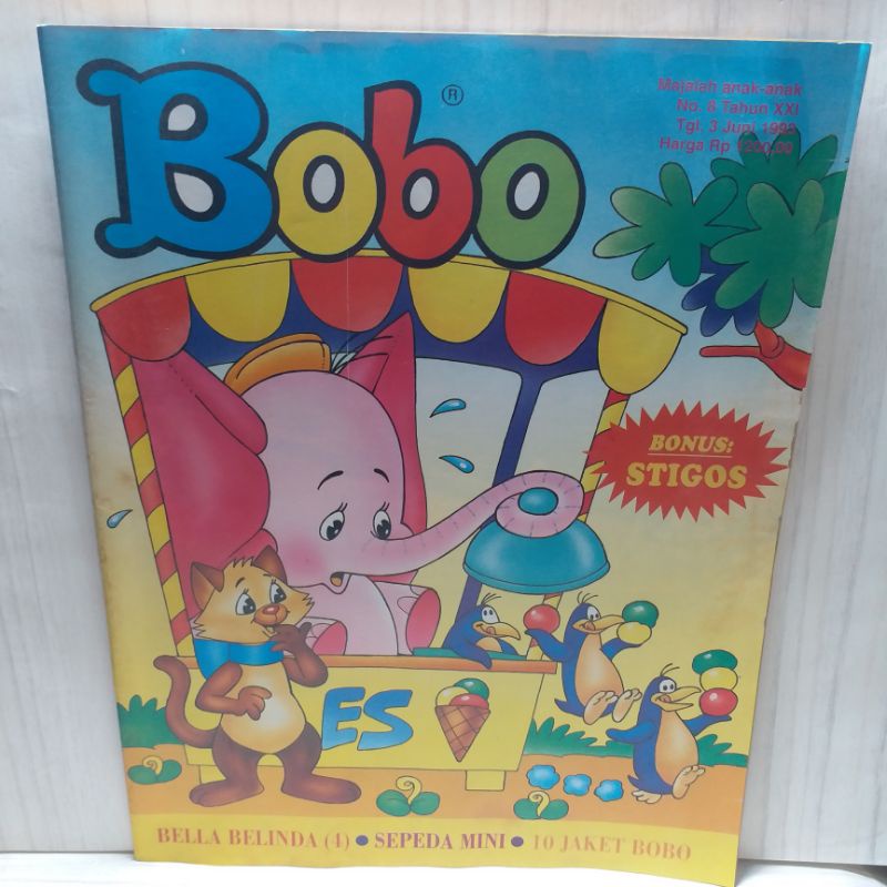 Majalah Bobo Tahun 1993 (+Bonus)